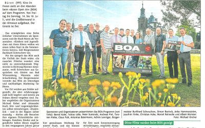 Unsere Beratung der Stadt Büren im Rahmen der BOA 2017